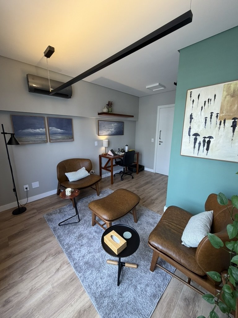 Sala de atendimento do consultório